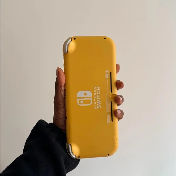 Nintendo Yellow Handheld Console